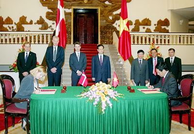 គណះប្រតិភូរដ្ឋសភាដាណឺម៉ាក់ចាប់ផ្តើមដំណើរបំពេញទស្សនកិច្ចជាផ្លូវការនៅវៀតណាម